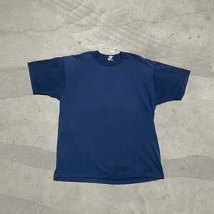 1990s Fruit of the Loom Essential Single Stitch Blank Tee